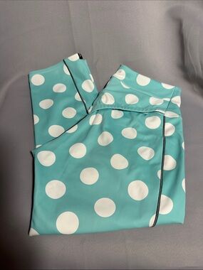 SOAS Aqua Polka Dot Leggings